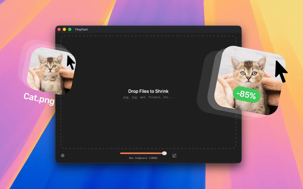 reduce size of png on mac
